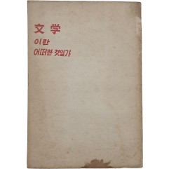 [15] [문학이란 어떤 것일까] 창작강좌 제1권