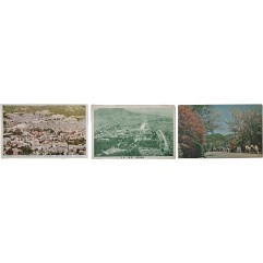 [151] 경성 ‘시가지’, ‘조선박람회’, ‘남산공원’ 사진엽서 3점 일괄
