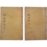 [161] 신라 박씨의 시조 등의 공훈록 [신라박씨소원록 新羅朴氏溯源錄] 上,下권 2책 完
