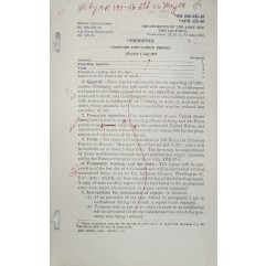 [966] 미군 포로 인구 보고서 규정 (PRISONER POPULATION REPORT)