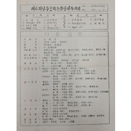 [38] 1970년 [제6회 성주군학동종합체육대회] 리플릿